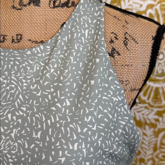 Prana Jewel Lake Sleeveless Summer Dress in Juniper Green Sharkstooth Sz XL - Picture 6 of 13